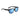 Tifosi Swank Sunglasses Blackout with Sky Blue Mirror Polarized Lens