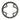 SRAM Chain Ring MTB 44 Tooth 104 V4 Aluminium 4mm Hard Black