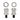 Surly Trailer Hitch Mount Nuts for 10mm x 1mm Solid Axles Or Troll / Ogre Direct Mounting
