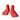 SRAM Hood Cover Pair for Red 2012, Red 22, Force 22, Rival 22 Levers, Textured, Red