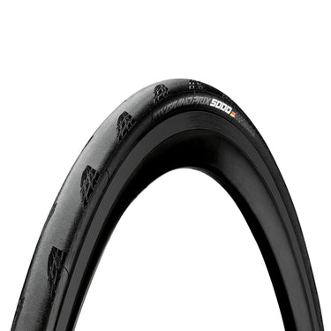 Continental GP5000 Clincher Folding Tyre 700 x 23 / 23 - 622 Black