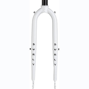 Surly Fork Preamble 9mm x 100mm Quick Release, 28.6mm Straight Steerer Thor Frost White