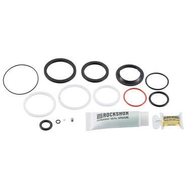 RockShox 200 HOUR/1 YEAR SERVICE KIT (INCLUDES SEALHEAD SEALS, PISTON SEAL, GLIDE RINGS, IFP SEALS, REMOTE SPARES) - SUPER DELUXE COIL/COIL REMOTE A1-A2 (2018-2020)