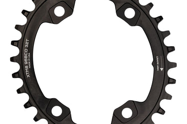 Wolf Tooth 96 Bcd Xt M8000 Oval Drop Stop Chainring Shimano Hg+