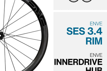 Enve Ses 3.4 On Innerdrive Front/Rear Wheels