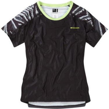 Madison Flux Womens Short Sleeve Black/Dark Shadow Jersey