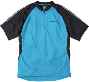 Madison Stellar Mens Short Sleeve Atomic Blue Jersey Front