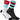 Madison Sportive Mens Long Sock Blue Curaco / Flame Red Twin Pack