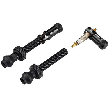 Granite Design Valve Stems and Caps Black