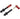Granite Design Valve Stems and Caps Red