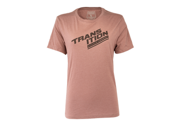 Transition Women's Stack T-shirt Heather Mauve
