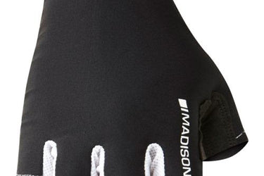 Madison Track Mens Black Mitts Front