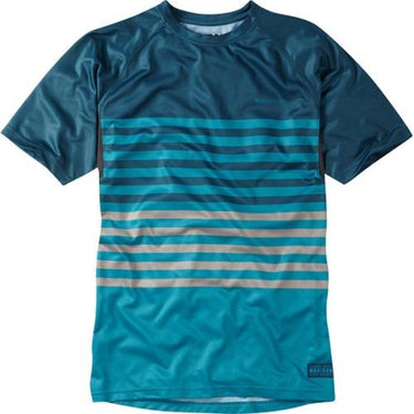Madison Roam Mens Blue/Blue Short Sleeve Jersey Front