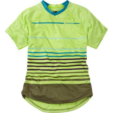 Madison Zena Womens Short Sleeve Sharp Green Jersey Front