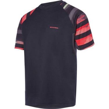 Madison Zenith Mens Haze Black Short Sleeve Jersey Front