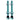 Cush Core valve set - Turquoise