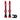 Cush Core 44mm valve set - Red