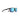 Tifosi Sylo Sunglasses Matte Black with Smoke Bright Blue Lens
