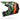Bell Sanction 2 DLX Mips - Matte Dark Green/Orange