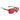 Tifosi Salto Sunglasses Blackout with Smoke Red Mirror Lens
