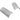 Problem Solvers Handlebar Clamp Shims 25.4mm To 26.0mm, 45mm Length, Silver
