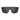 Tifosi Sanctum XL Sunglasses Blackout with Smoke No Mirror Lens

