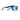 Tifosi Swank Sunglasses Blackout with Sky Blue Mirror Polarized Lens

