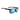 Tifosi Sylo Sunglasses Matte Black with Smoke Bright Blue Lens

