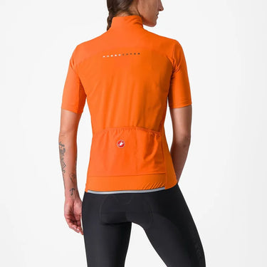 Castelli Perfetto Ro S 2 Wind Jersey Women's Red Orange