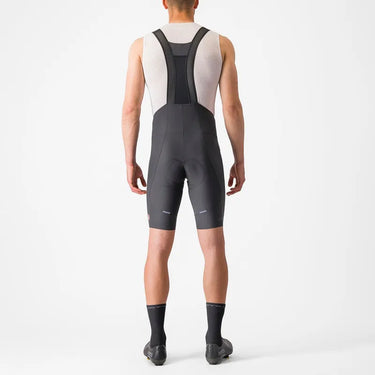 Castelli Espresso Bibshort Men's Dark Gray