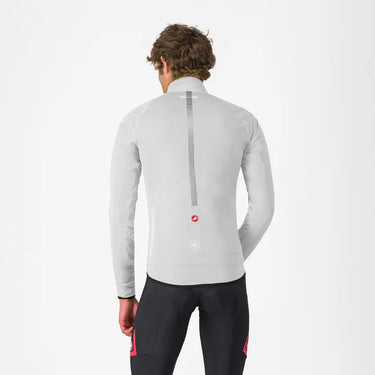 Castelli Squall Shell Jacket Men's Silver Gray