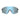 Tifosi Vogel SL Crystal Smoke, Smoke Bright Blue Lens
