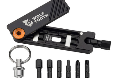 Wolf Tooth 6 Bit Hex Wrench Multi Tool With Keychain