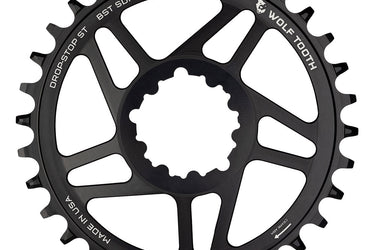 Wolf Tooth Sram Dm Round Drop Stop Chainring Boost Shimano Hg+