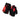 Giro Strade Dure Supergel Gloves  Black Bright Red