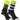 Madison Sportive Mens Long Sock Hi-Viz Yellow / Black Twin Pack