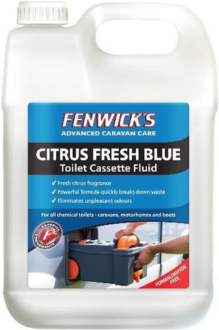 Fenwicks Citrus Fresh Blue Toilet Fluid 2.5L