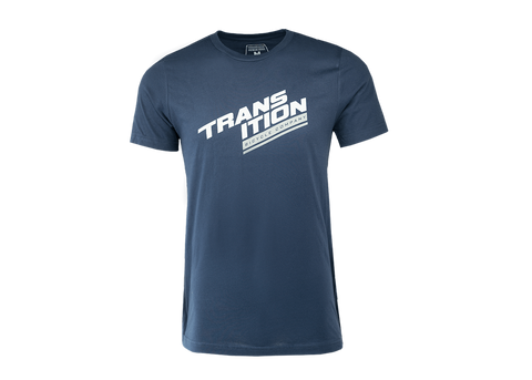 Transition Stack T-shirt Navy