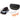 Madison Recon 3 Lens Kit Gloss Black Frame - Silver Mirror/Amber/Clear Lens