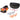 Madison Code Breaker 3 Lens Kit Gloss Black Frame - Pink Mirror/Amber/Clear Lens