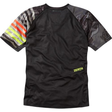 Madison Zenith Mens Short Sleeve Black/Phantom Jersey Rear