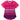 Madison Zena Womens Short Sleeve Rose Red Jersey Front