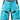 Madison Zena Blue Womens Shorts Front