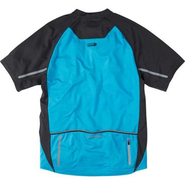 Madison Stellar Mens Short Sleeve Atomic Blue Jersey  Rear