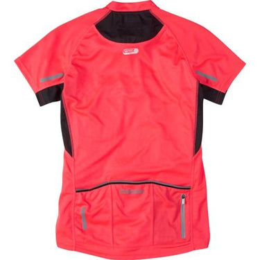 Madison Stellar Womens Short Sleeve Diva Pink Jersey Rear