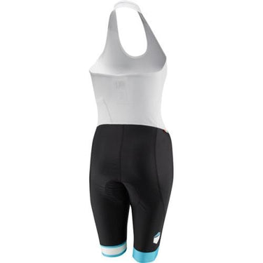Madison Sportive Womens Halter Neck Bib Short Rear