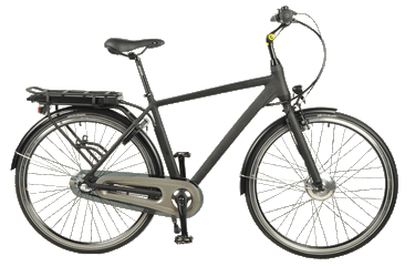 Volterra e-bike Mens 7spd Black - Frame Only