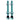Cush Core valve set - Turquoise