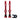 Cush Core 44mm valve set - Red
